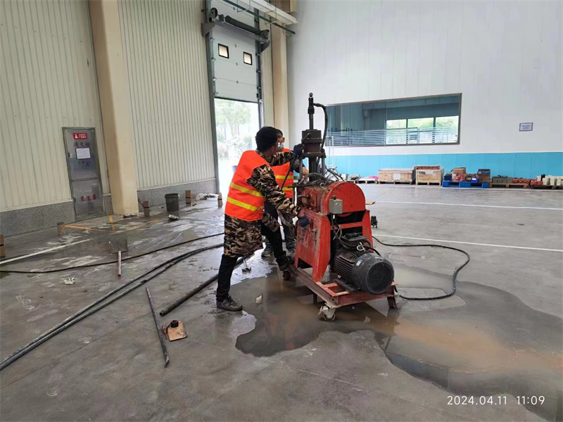 四川厂房地面下沉塌陷注浆加固施工